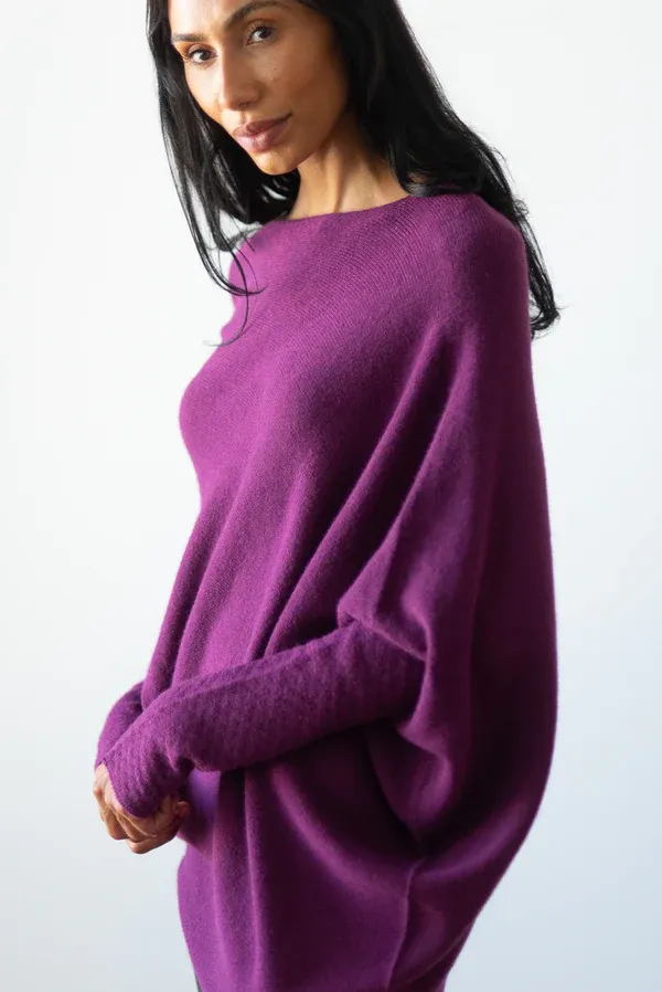 JAKI Asymmetric Draped Jumper