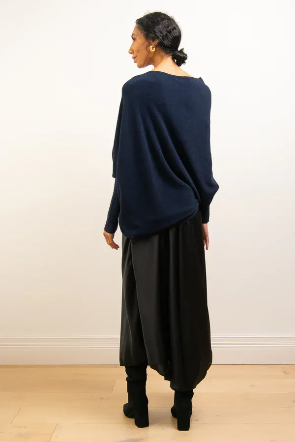 JAKI Asymmetric Draped Jumper