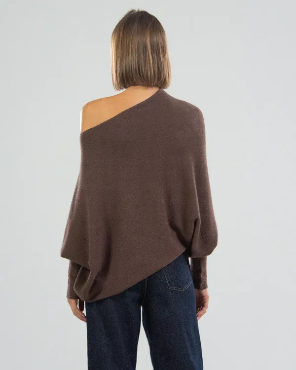 JAKI Asymmetric Draped Jumper