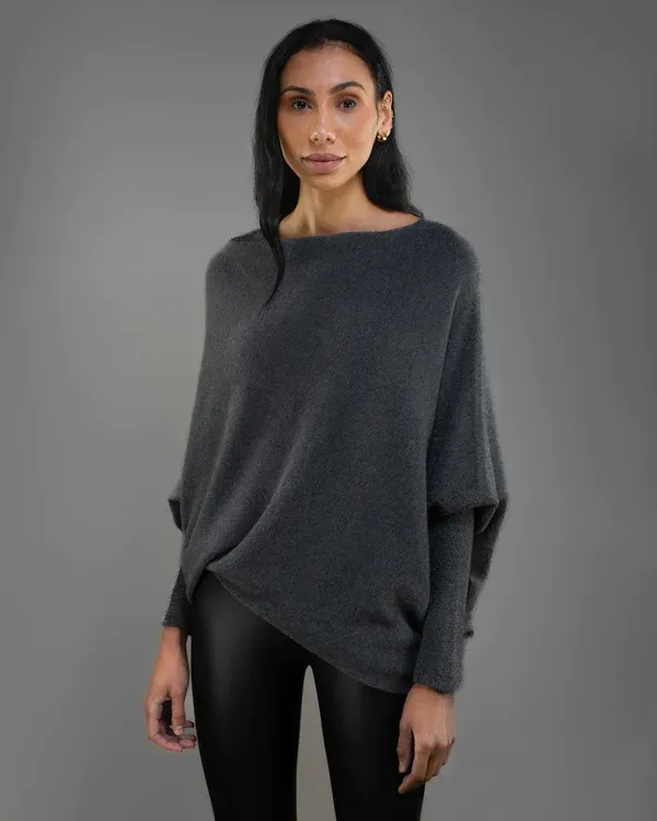 JAKI Asymmetric Draped Jumper