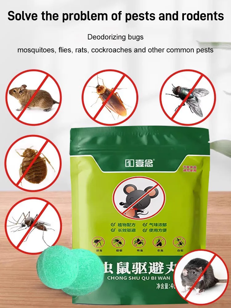 Last Day 50% OFF - (One pellet lasts for one year!) Rodent and insect repellent sphere - BUY 2 Get 1 Free