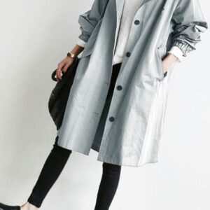 Last Day 70%OFF – Hooded Trench Coat