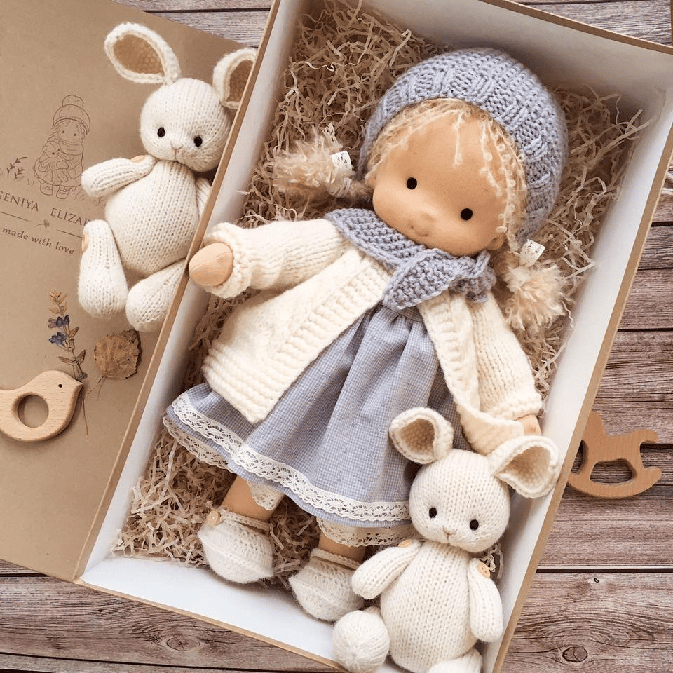 Last Day 75%OFF - Handmade Waldorf Doll - Elena