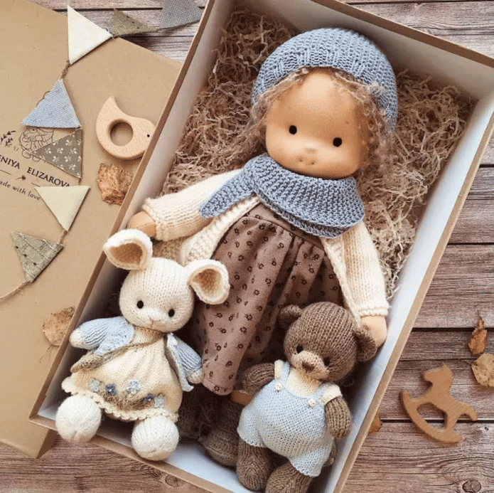 Last Day 75%OFF - Handmade Waldorf Doll - Elena