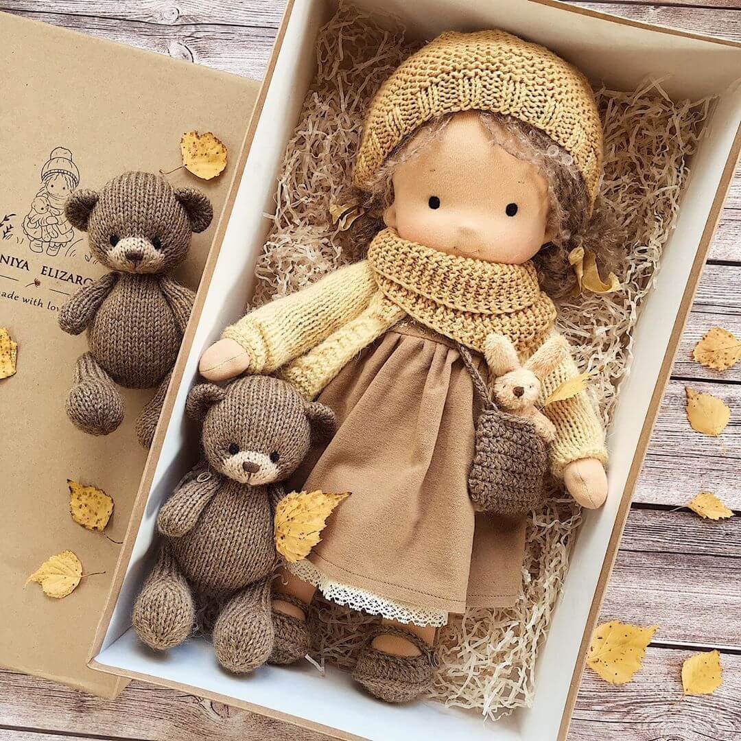 Last Day 75%OFF - Handmade Waldorf Doll - Elena