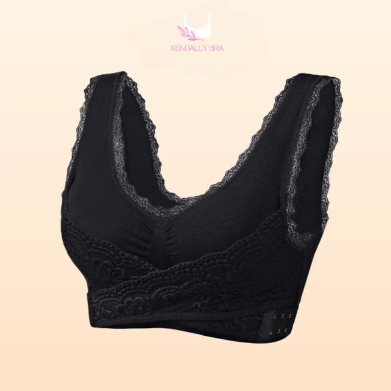 Last Day (Buy 1 Get 1) - Comfy Corset Bra Front Cross Side Buckle Lace Bras