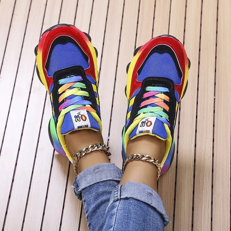 LAST DAY DISCOUNT 70% OFF - 2023 New Orthopedic Shoes | Rainbow Sneakers