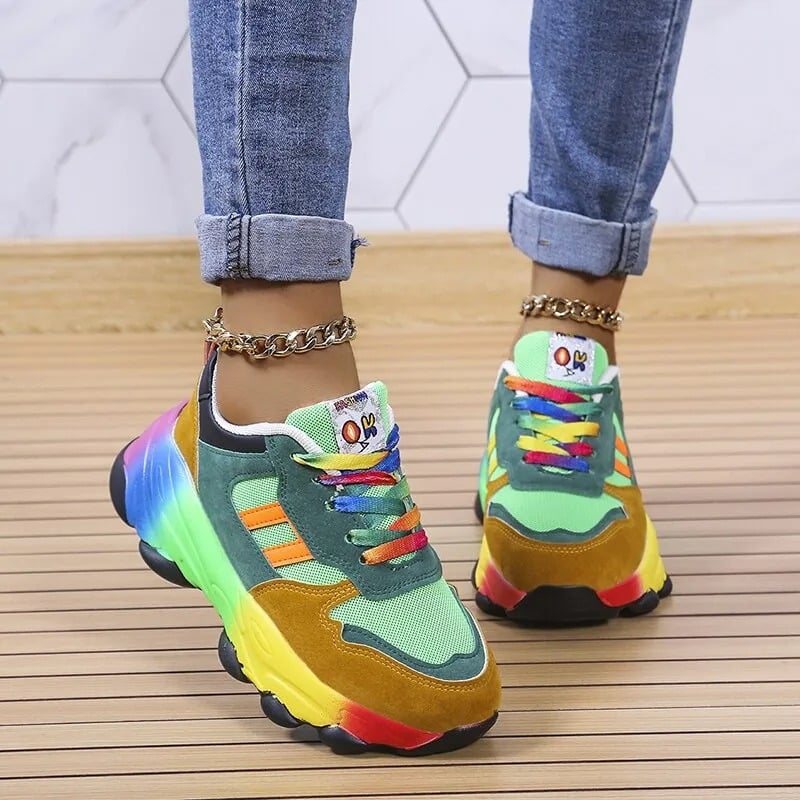 LAST DAY DISCOUNT 70% OFF - 2023 New Orthopedic Shoes | Rainbow Sneakers