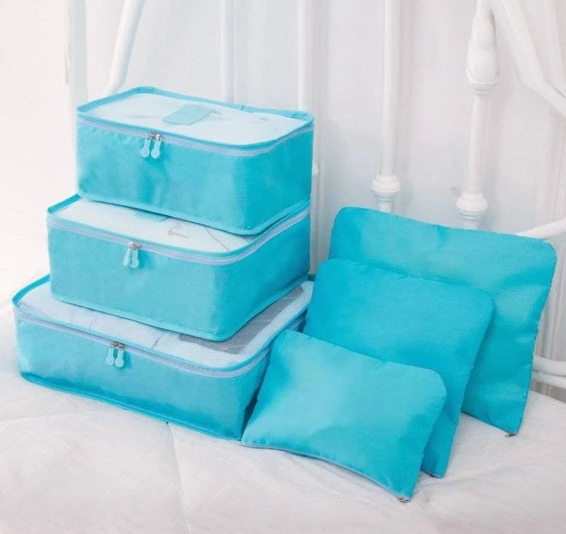 LAST DAY HOT SALE 49% OFF - 6 pieces portable luggage packing cubes