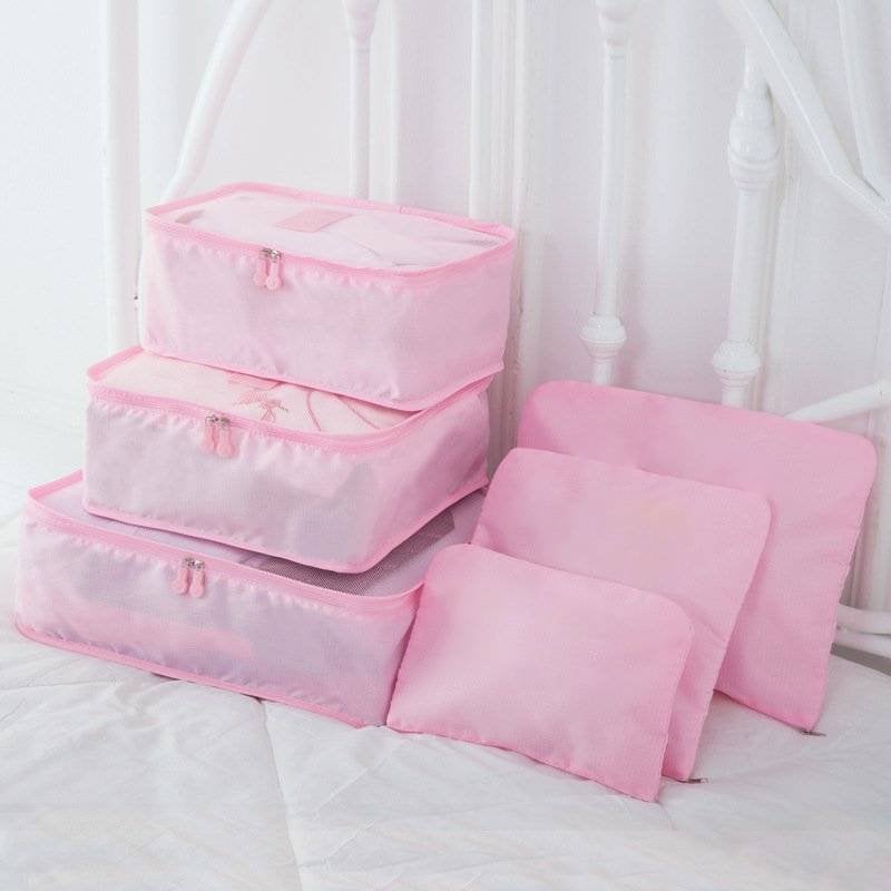 LAST DAY HOT SALE 49% OFF - 6 pieces portable luggage packing cubes