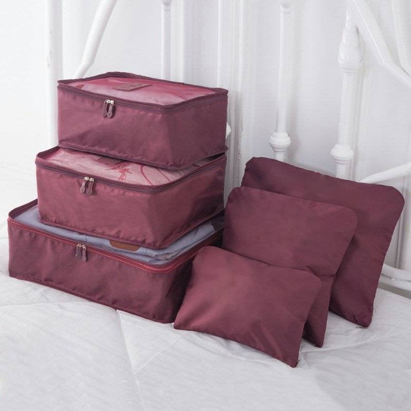 LAST DAY HOT SALE 49% OFF - 6 pieces portable luggage packing cubes