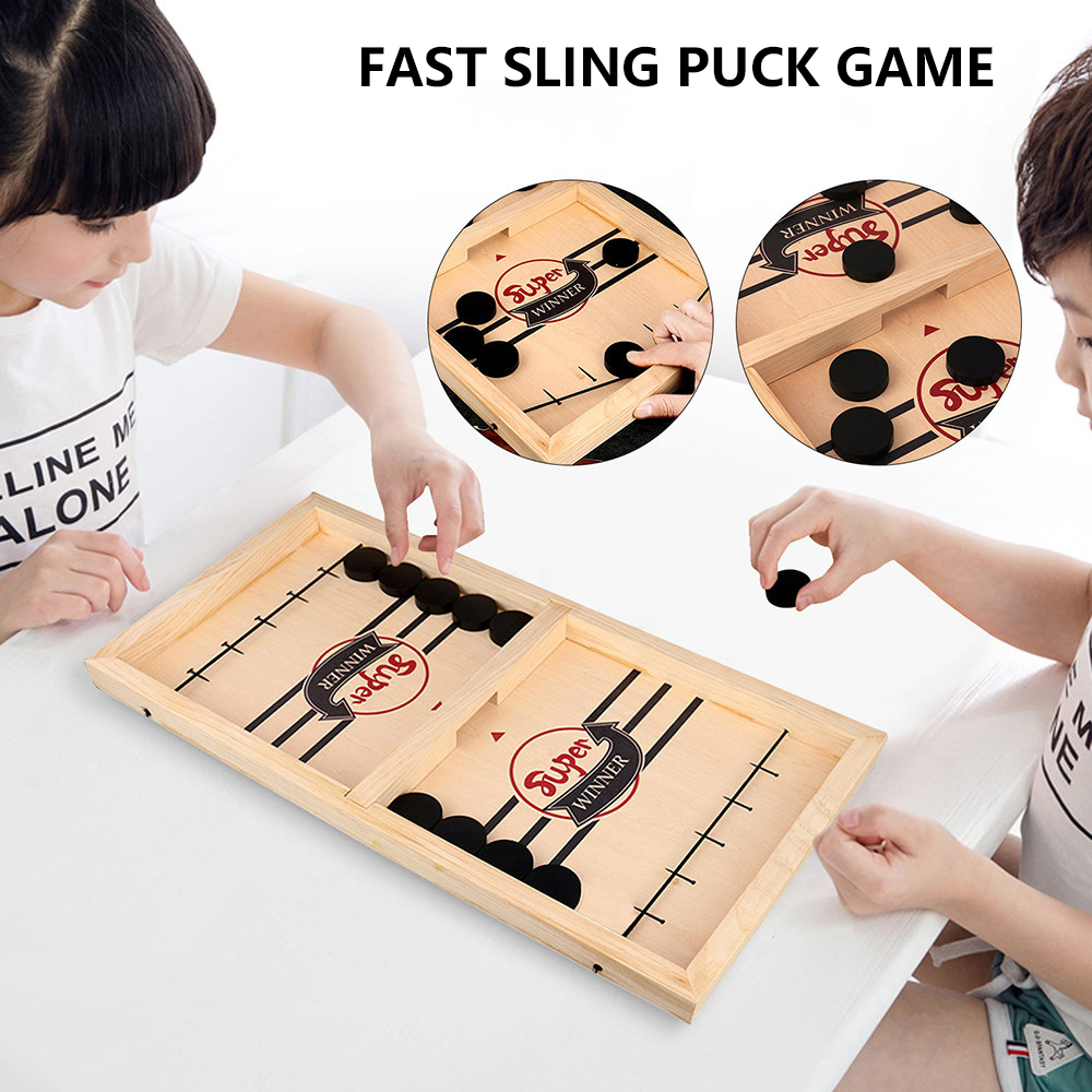 Last Day Promotion - 50% OFF) Best Interactive Game Ever - Sling Puck Game