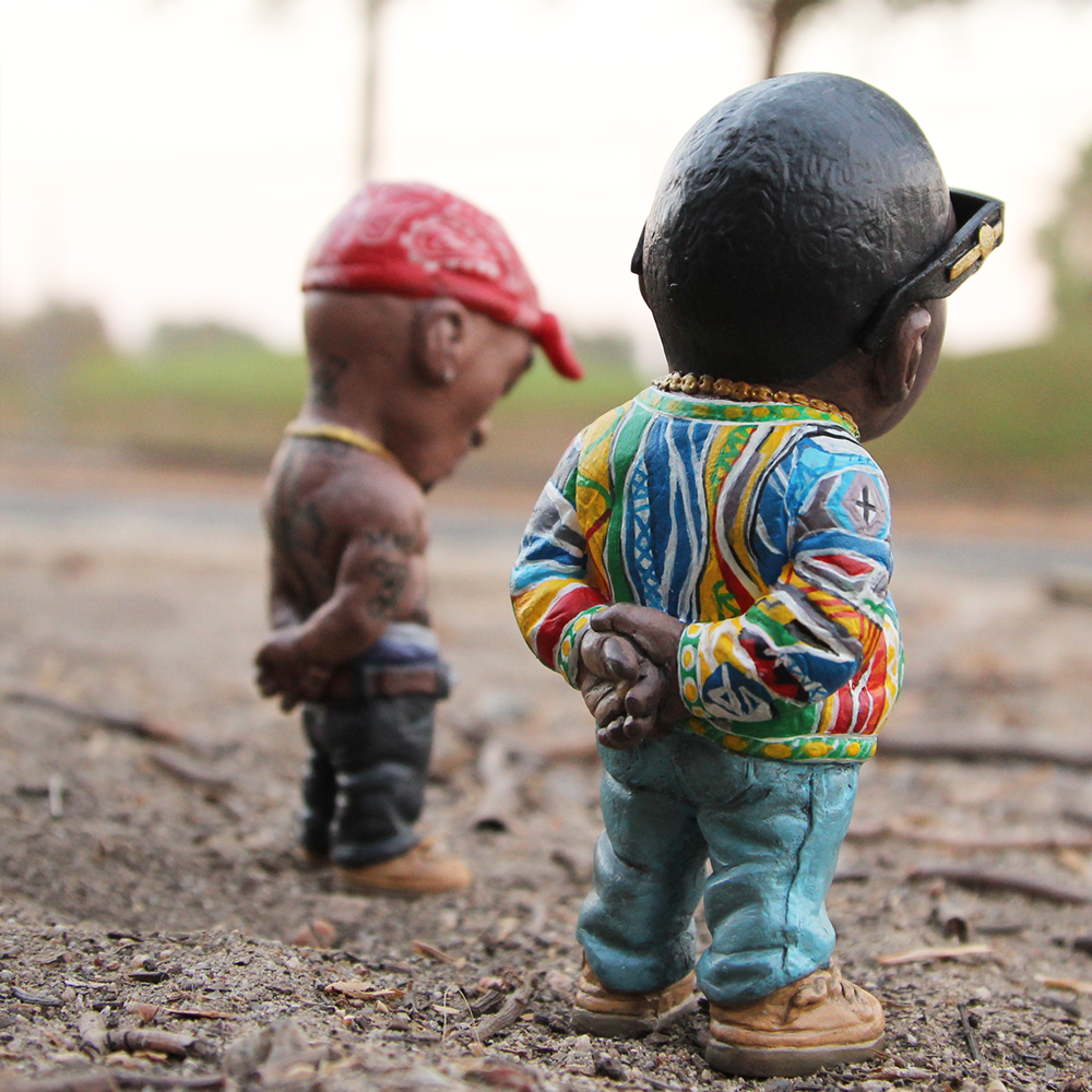 (Last Day Promotion - 50% OFF) Rapper Sculpture Garden Homies/Home DÃ©cor