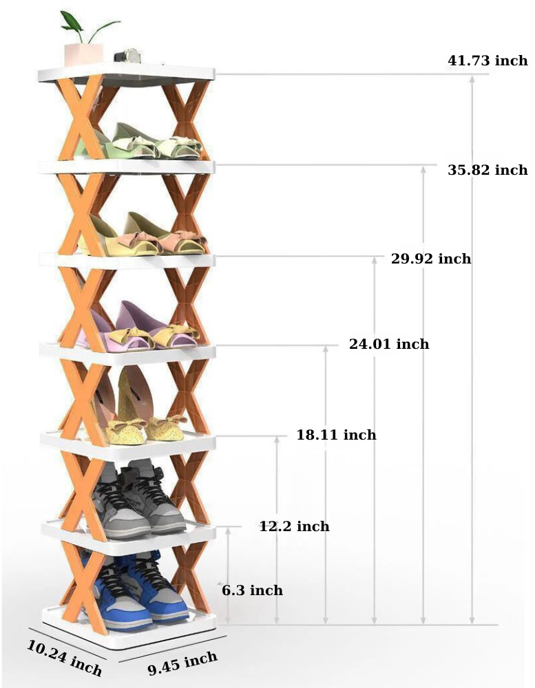 Last Day Promotion 60% OFF - Multi-Layer Shoe Rack Storage Organizer