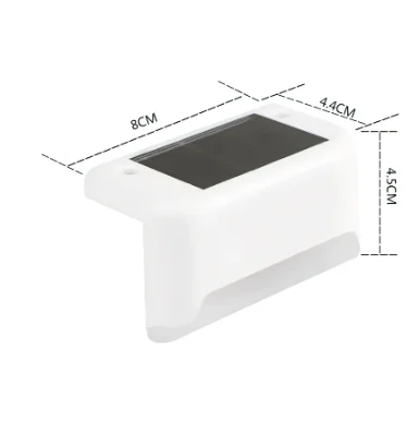 LED Solar Lamp Path Staircase Outdoor Waterproof Wall Light