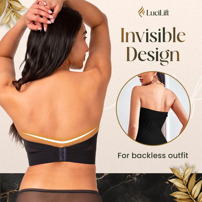 LuciLift – Low Back Strapless Bra