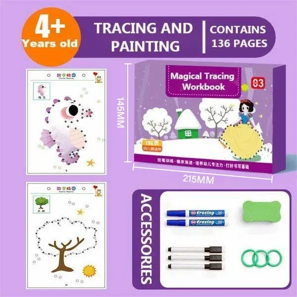 Magical Tracing Workbook Set