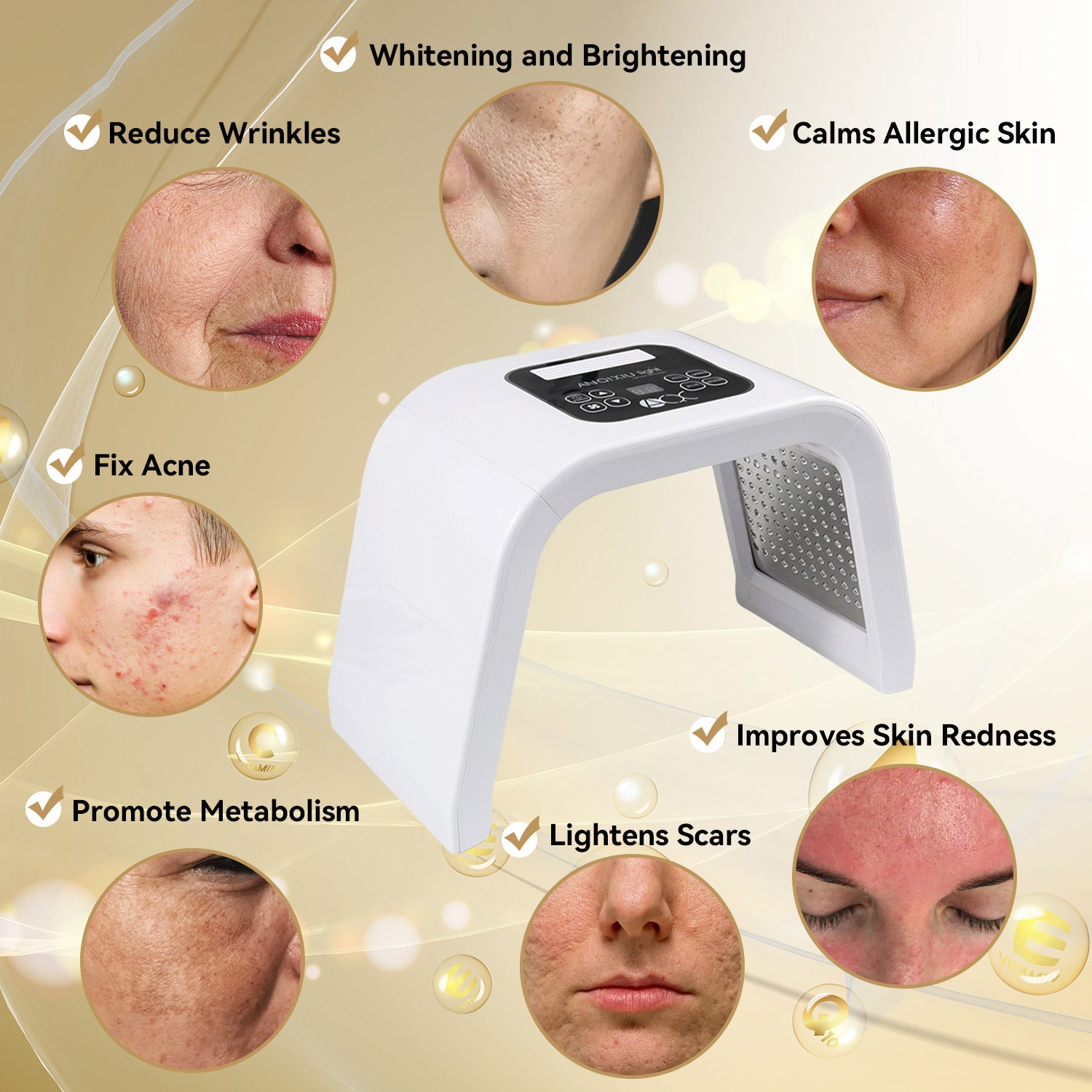 Megelin LED Light Therapy Machine