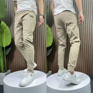 Men’s Stretch Multi-pocket Skinny Cargo Pants