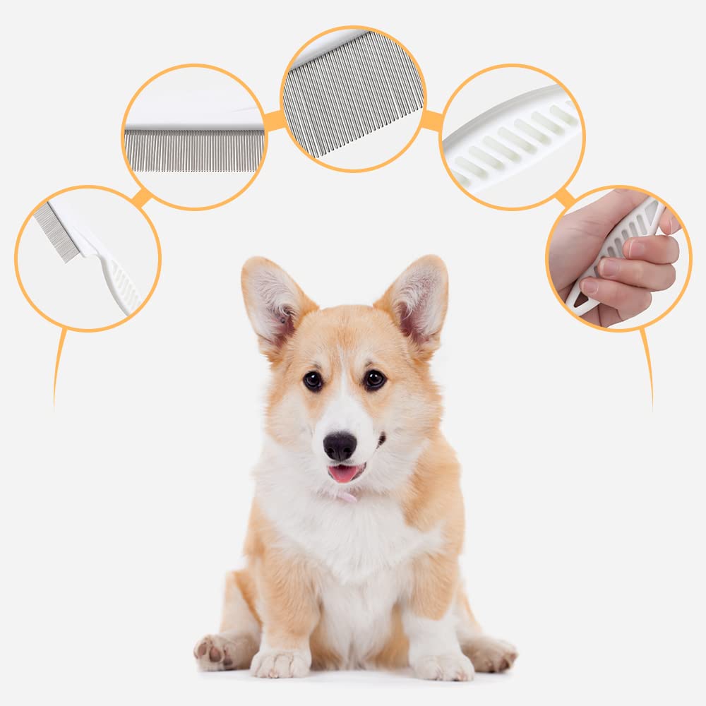 Multifunctional Pet Hair Comb Flea and Tear Stain Removal