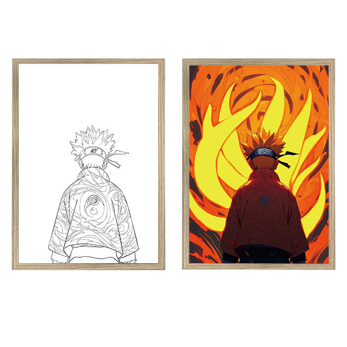 Naruto LED Light Painting