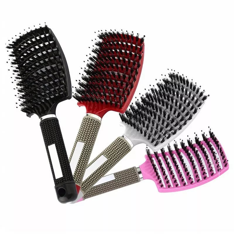 New Year's Offer 49% OFF - Detangler Bristle Nylon Hairbrush