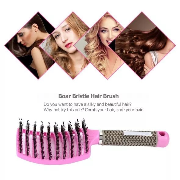 New Year's Offer 49% OFF - Detangler Bristle Nylon Hairbrush