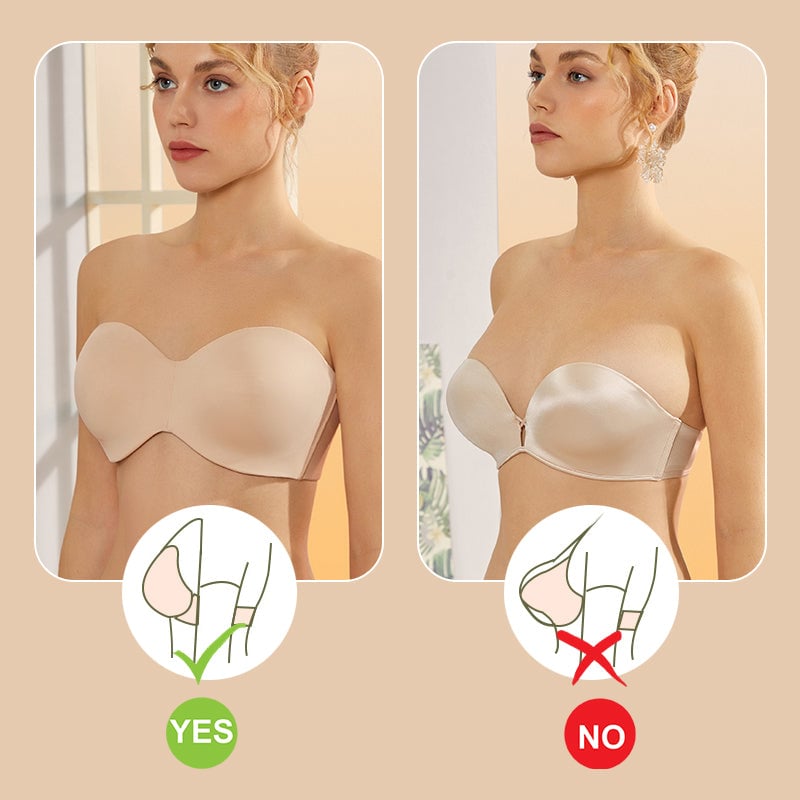 Non-Slip Multi-Way Strapless Bra