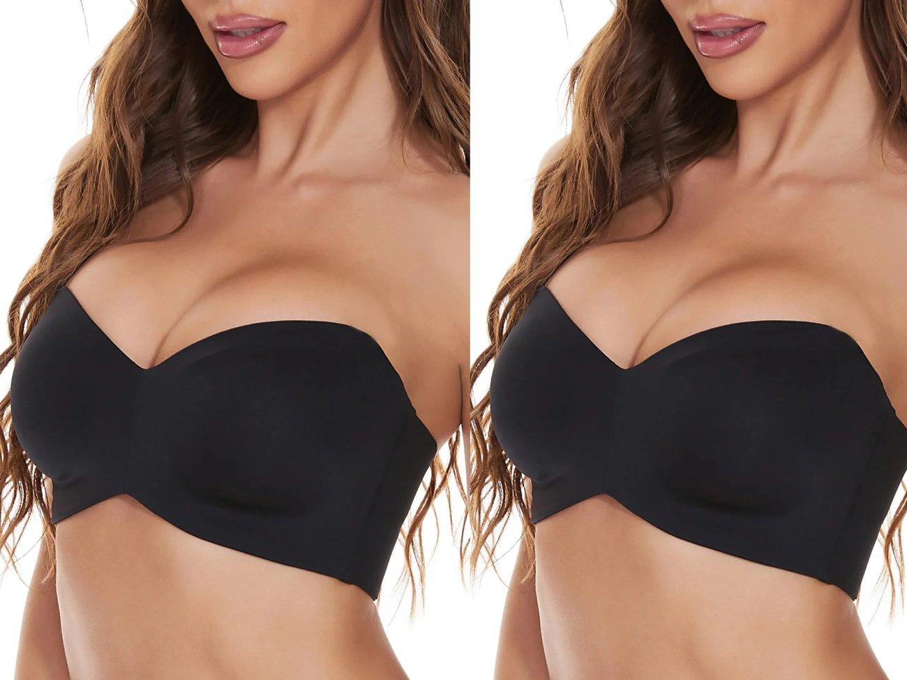 Non-Slip Multi-Way Strapless Bra