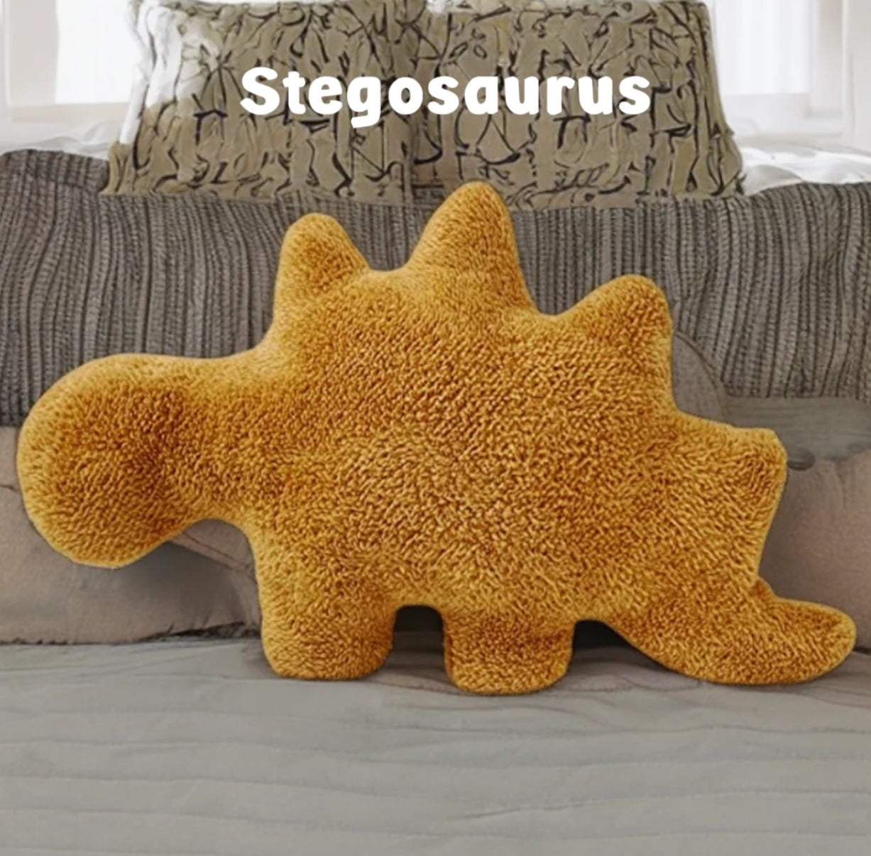 NugPlush Dinosaur Chicken Nugget Plush