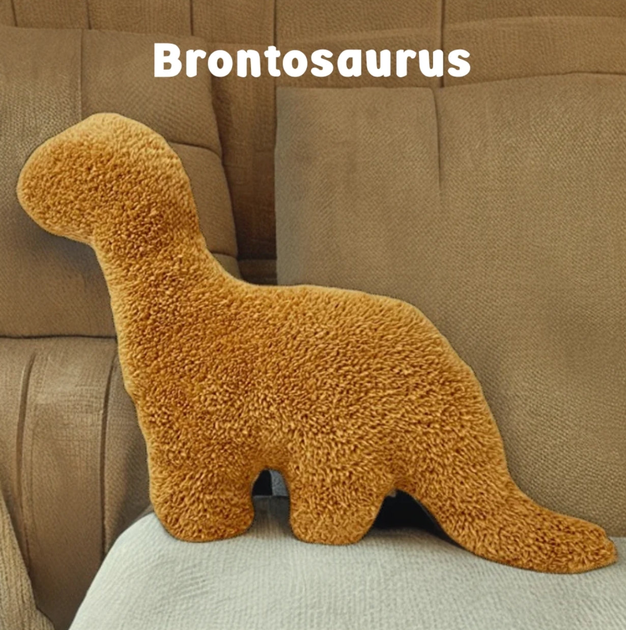 NugPlush Dinosaur Chicken Nugget Plush