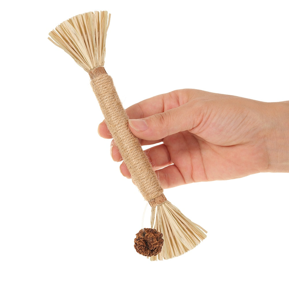 Nunapets Natural Silvervine Stick Cat Chew Toy