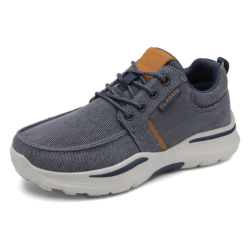 Orthopedic Casual Walking Shoes for Men - Comfortable Breathable with Arch Support, Shock Absorption, and Anti-slip Features