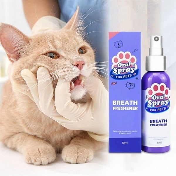 Pet Teeth Cleaning Spray - Buy 3 Get 2 Free