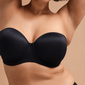 PLUS SIZE Detachable-Strap Bandeau Bra