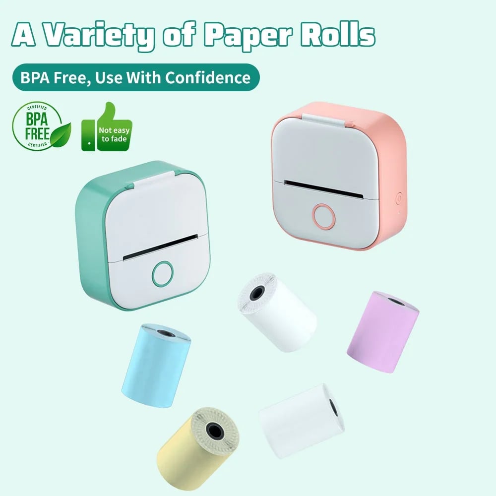 Portable Mini Sticker Printer Machine