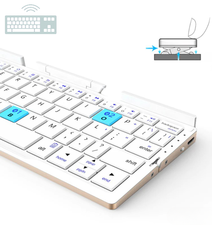 Portakeys Foldable Keyboard