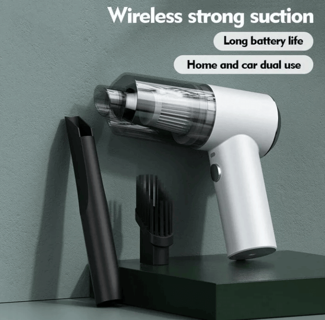 Powerful Wireless Car Vacuum Cleaner