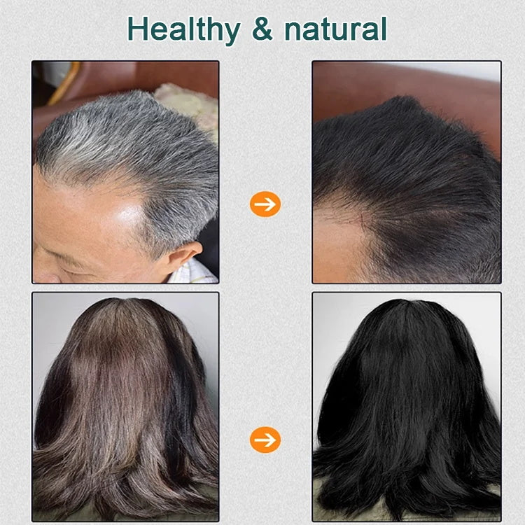 Pure Plant Extract For Grey Hair Color Bubble Dye