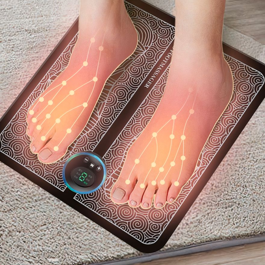 Purtly EMS Foot Massager - For Long-Lasting Foot Pain Relief