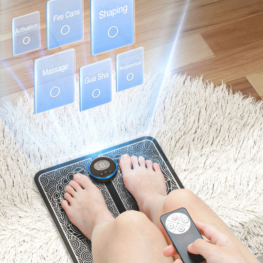 Purtly EMS Foot Massager - For Long-Lasting Foot Pain Relief