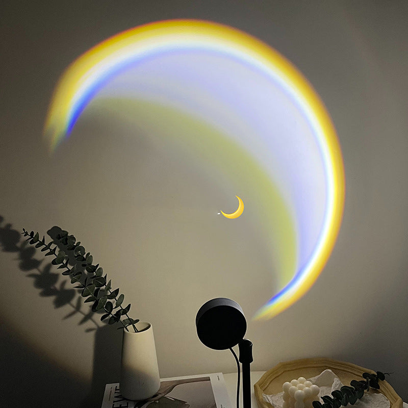 Rainbow Moon Lamp