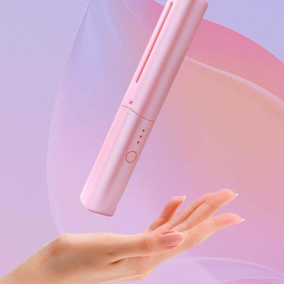 Rechargeable Mini Hair Straightener Styling Comb