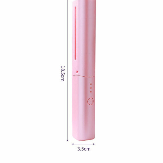 Rechargeable Mini Hair Straightener Styling Comb