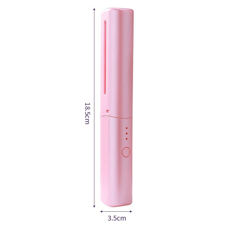 Rechargeable Mini Hair Straightener Styling Comb