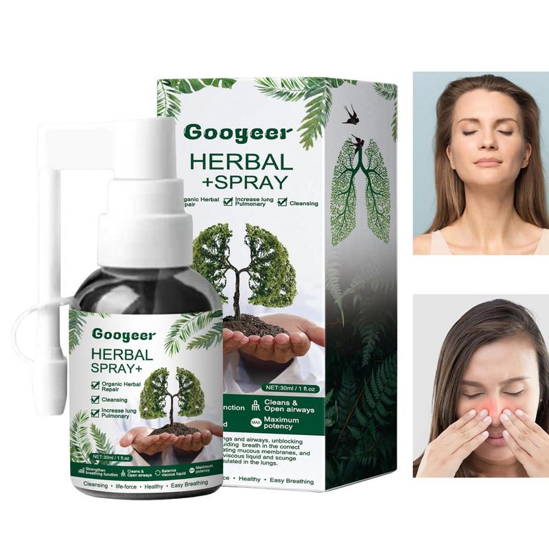 RespiNature Herbal Lung Cleanse Mist - Powerful Lung Support, Cleanse & Breathe - Herbal Mist