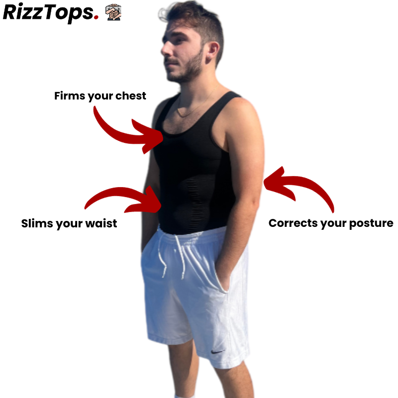 RizzTops Male Shaper Tank