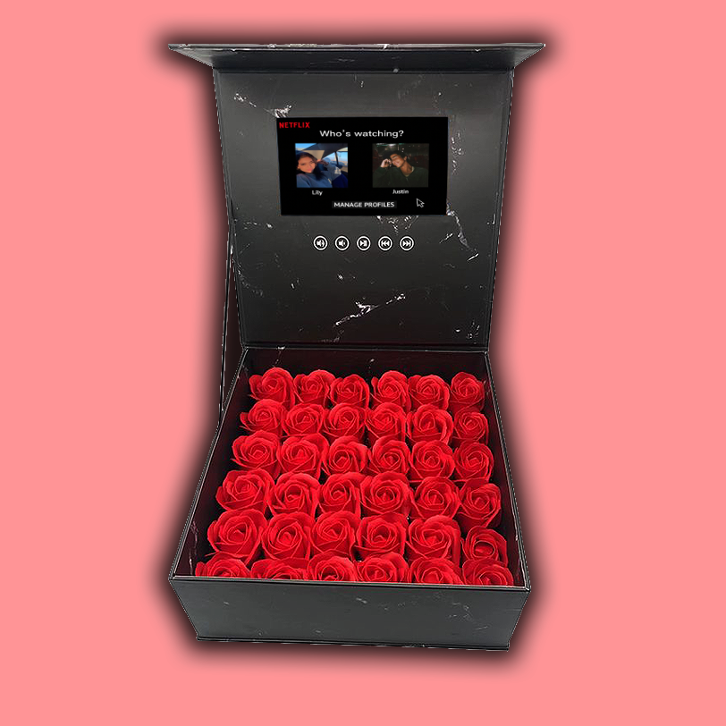 RoseFea Video Gift Box (36 Roses)