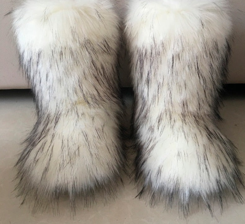 Sasquatch Fur Boots