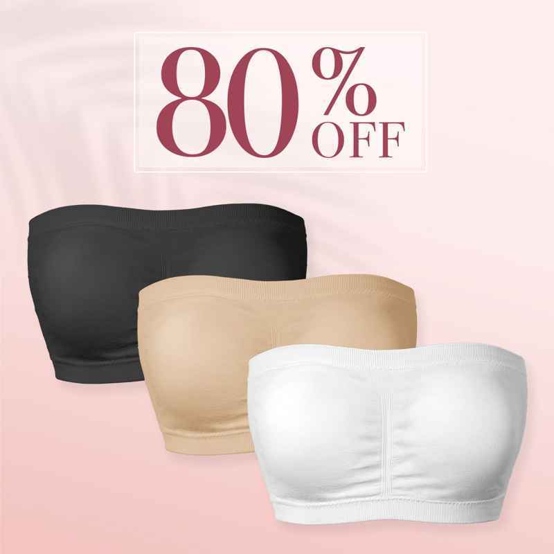 Skye Bra - Pure Comfort Wireless Strapless Bra